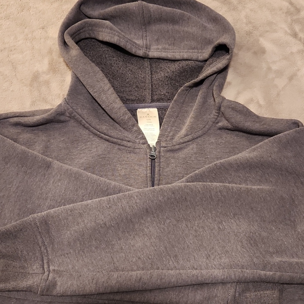 Danskin Charcoal Women's Large Zip-Up Jacket - Picture 2 of 6